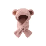 Bear with Hat and Beard-Pink