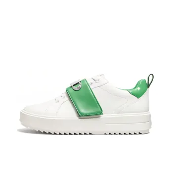 MICHAEL KORS Emmett Low-Top Skateboard Shoes Women's White Green