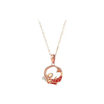 TIMEBOTTLE S925 Silver Necklaces Women's