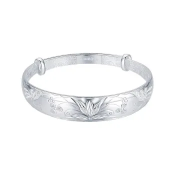 Koran 999 Fine Silver Bangles Women's
