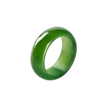 CUIYIN Hetian Jade Rings Jasper Unisex