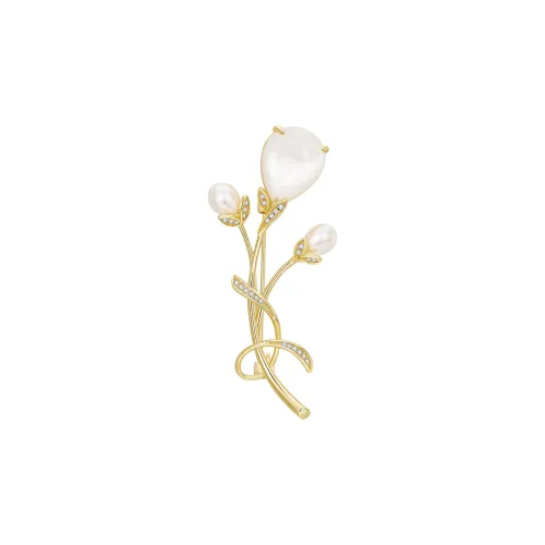 JAY Faux Pearl Brooches Women's
