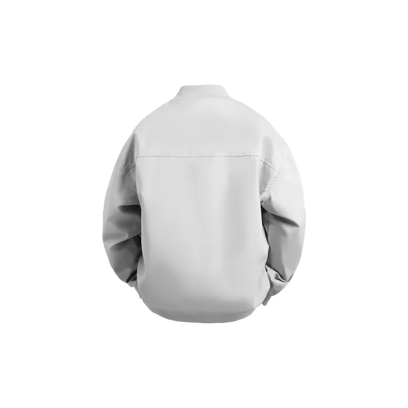 ZMOH Baseball Collar Jacket Unisex Couple's-1