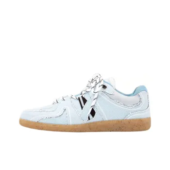 GANNI Low-Top Stylish Skateboarding Shoes Women's Light Blue