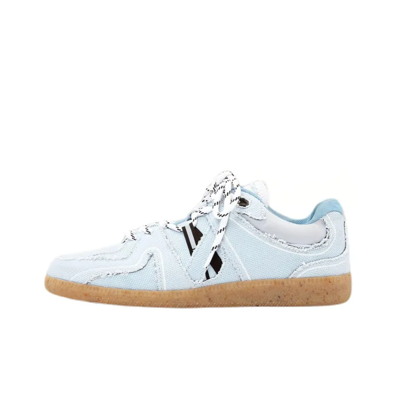 GANNI Low-Top Stylish Skateboarding Shoes Women's Light Blue-0