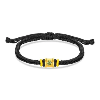 HAPPY BEAN Gold Bracelet Unisex