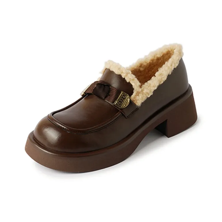 Naiyee Loafers Women's Black/Brown-5