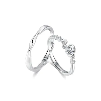 FR S999 Fine Silver Rings Unisex