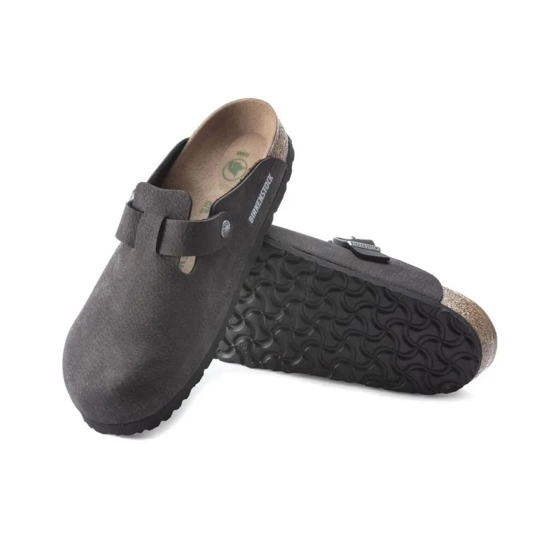 Birkenstock Boston Vegan Sandals 'Black Desert Dust'-4