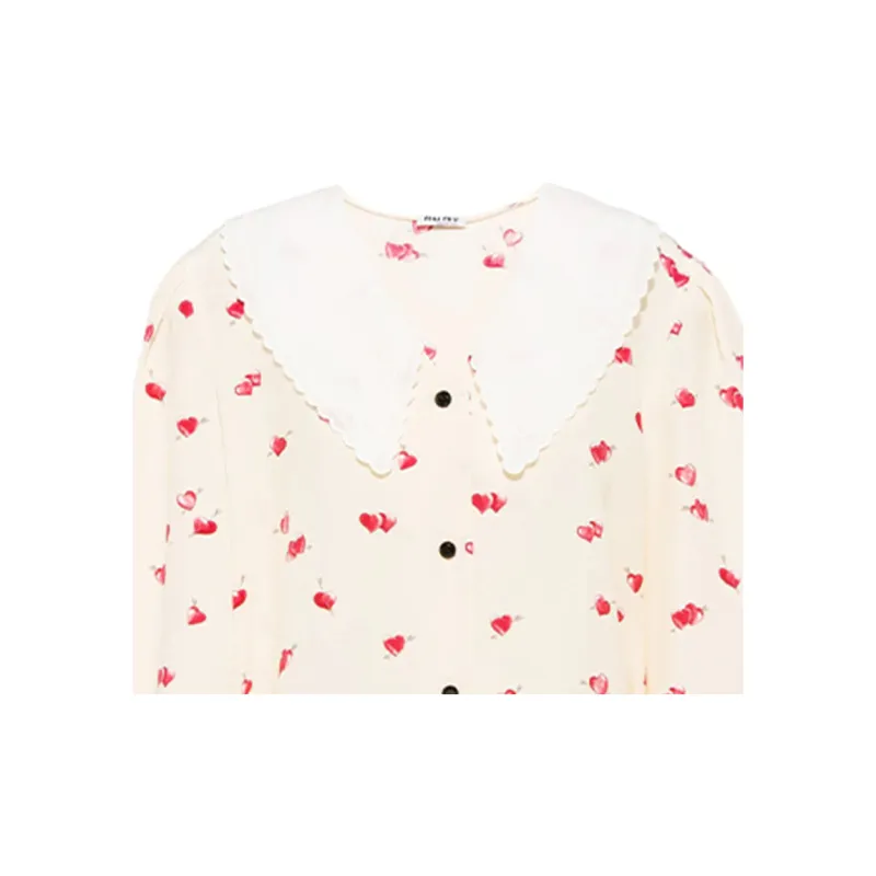 MIU MIU SS21 Shirt Women's Beige-5