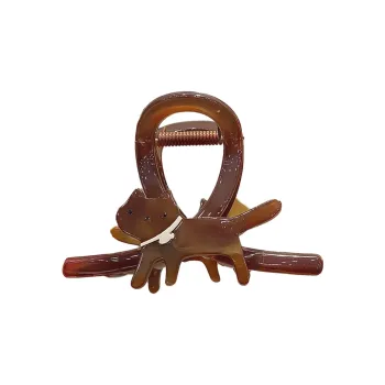 LACEROOM Acetate Plate Hair Clips Women's