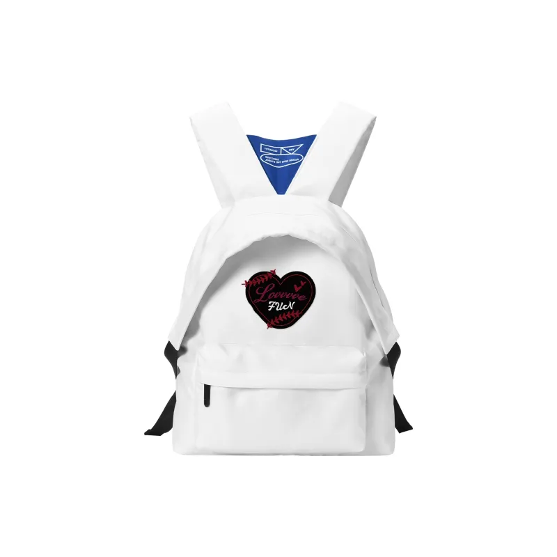 LOVVVVE PU Backpacks Regular Women's White-12