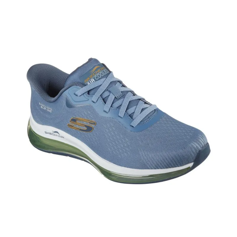 Skechers Skech-Air Element 2.0 Anti-Slip Wear-Resistant Low-Top Casual Running Shoes Men's Blue-2