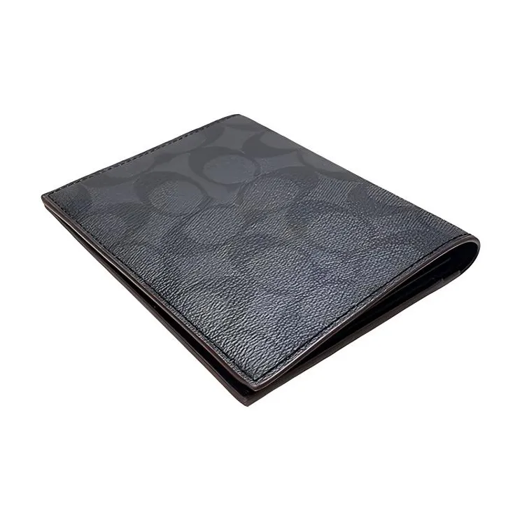 COACH Passport Case Passport Holders Black-3