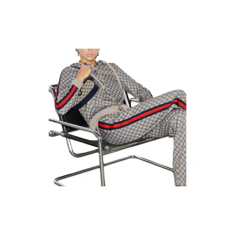 GUCCI Gg Technical Jersey Jacket-4