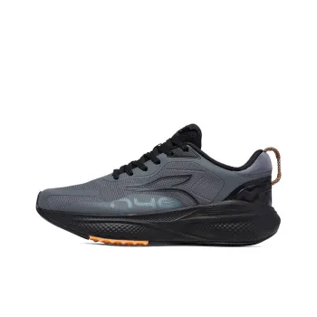 361° Anti Slip Wear Resistant Low Top Running Shoes Men's Gray Black