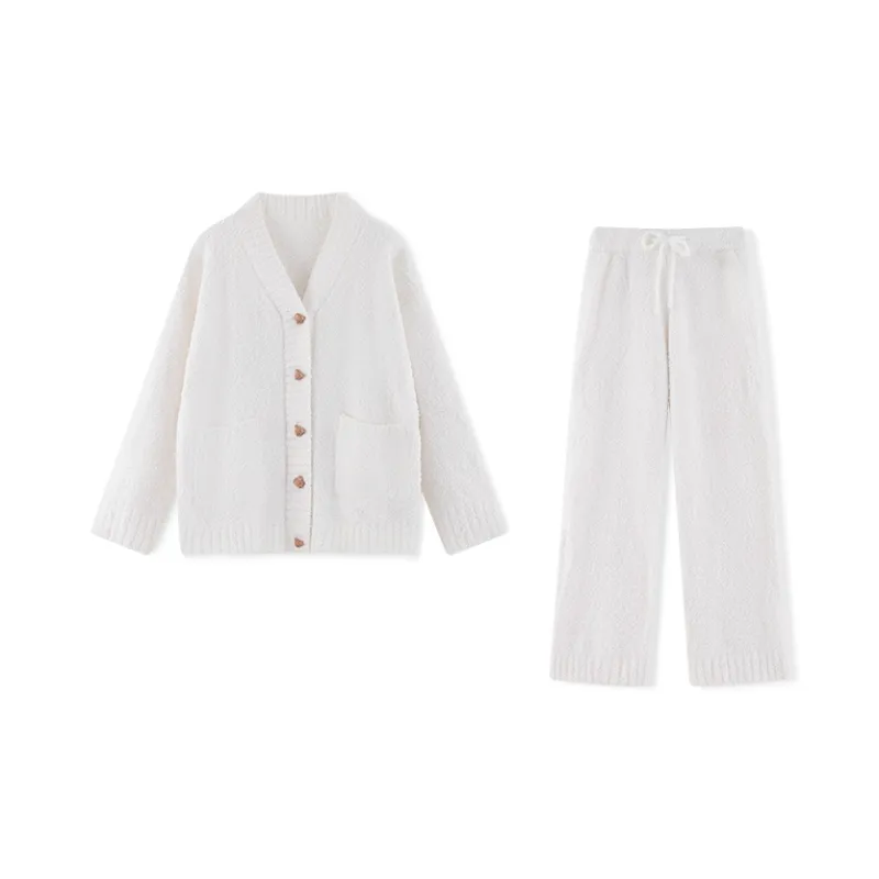 Beast's Secret Pajama Set Women's White-0