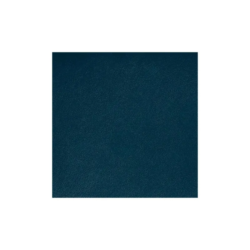 MONTBLANC Full Grain Cow Leather Wallet Men's Dark Pool Blue With Brown Accents-5