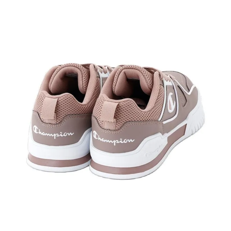 Champion Cushioning Anti Slip And Wear Resistant Low Top Casual Shoes Women's Gray Pink-3