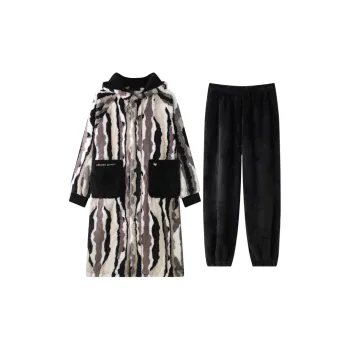 Meonsill Pajama Set Men's Black
