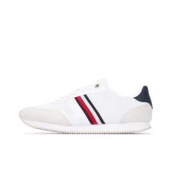 Tommy Hilfiger Cushioning, Slip Resistant, And Abrasion Resistant Low Top Casual Shoes Women's White