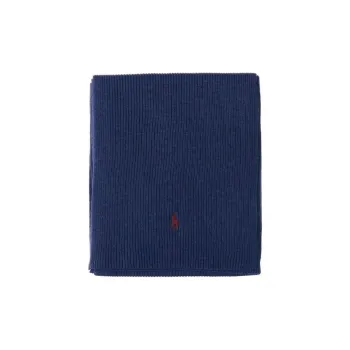 Polo Ralph Lauren Pony Embroidered Ribbed Knit Scarf