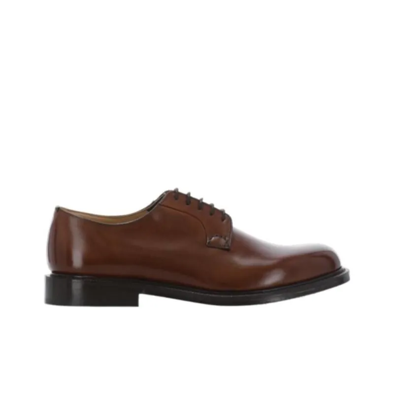 CHURCH'S Shannon Leather Derby Shoes-1