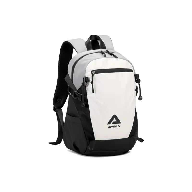 ZUOFEIFAN Nylon Backpack Unisex Black Gray-1