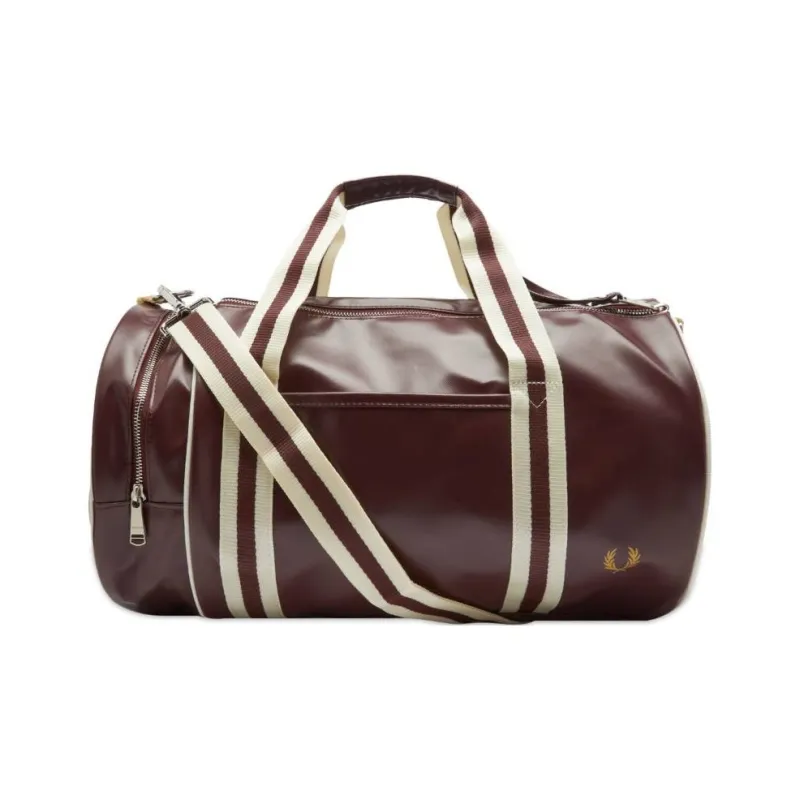 FRED PERRY Recycled Polyester Bucket Bag Handbag Men's Light Umber-2