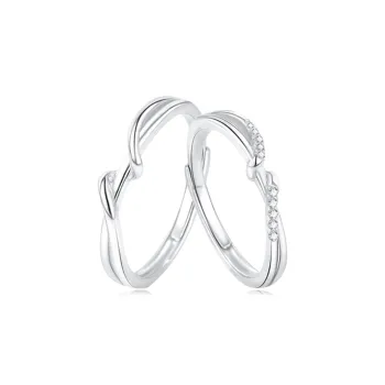 STQ S999 Fine Silver Rings Unisex