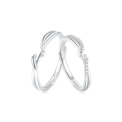 STQ S999 Fine Silver Rings Unisex