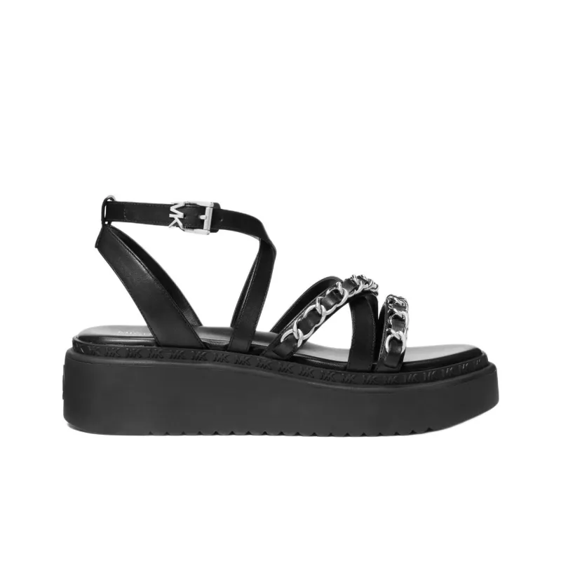 MICHAEL KORS Roman Sandals Women's Black-1