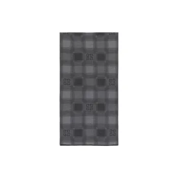 Givenchy Plaid 4G Logo Scarf