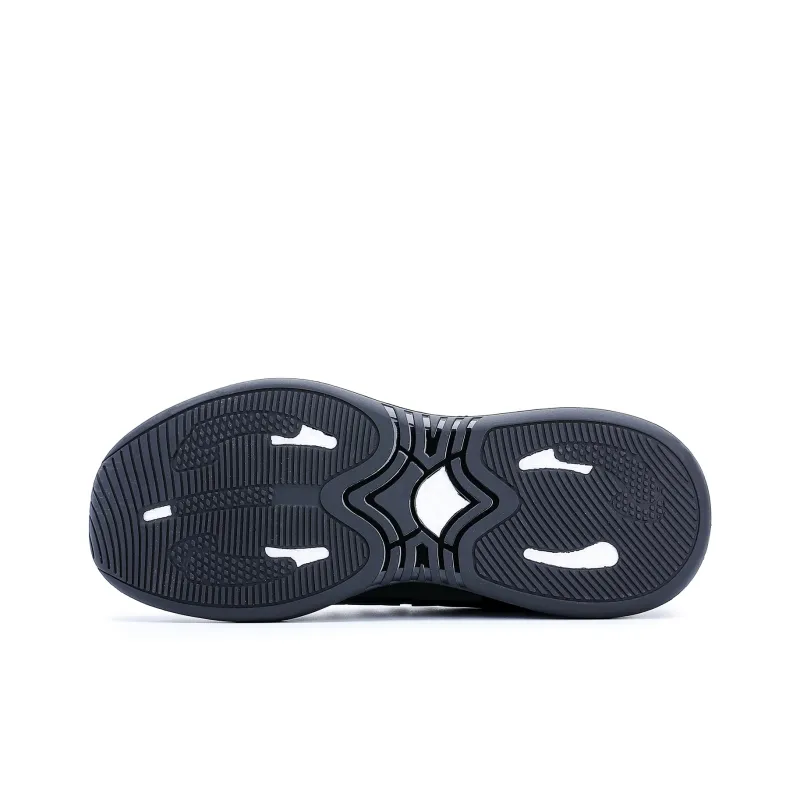 POLUDIYIPI Running Shoes Men Low Top Black Pea Green-5