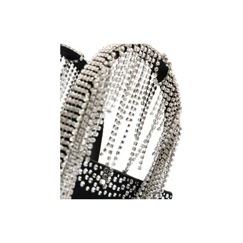 KARA Crystal fringe Tote Bag-2
