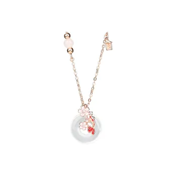 VANA Chalcedony Jade Necklaces Women's