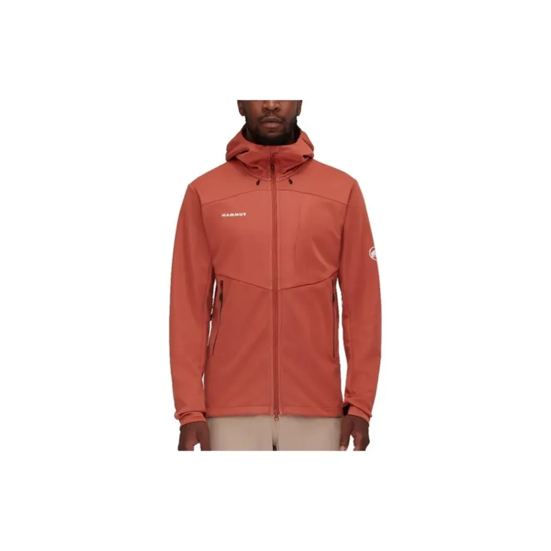 MAMMUT Ultimate VII Jacket Unisex Brick Red Comes With Necklace-1