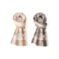 2 Pack (Beige Khaki+Gray Brown)
