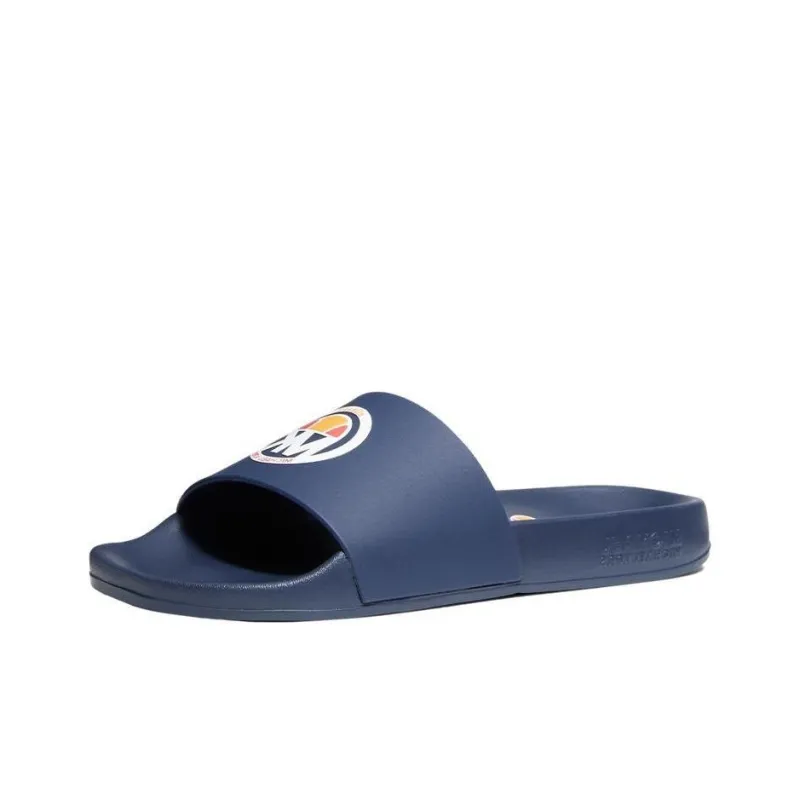 Ellesse x MICHAEL KORS Rubber Sole Abrasion-Resistant Slide Slippers Women's Blue-3