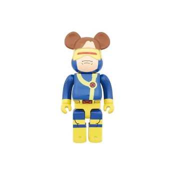 BE@RBRICK X Marvel Cyclops Blue/ Yellow