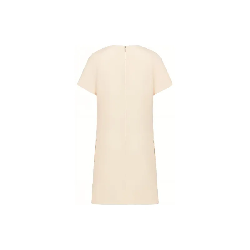 DIOR 30 Montaigne SS23 Short Sleeved Dress Women's Beige-1
