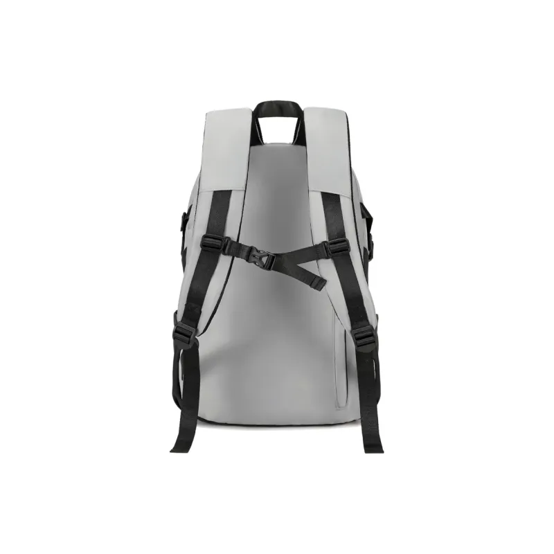 ZUOFEIFAN Nylon Backpack Unisex Black Gray-4