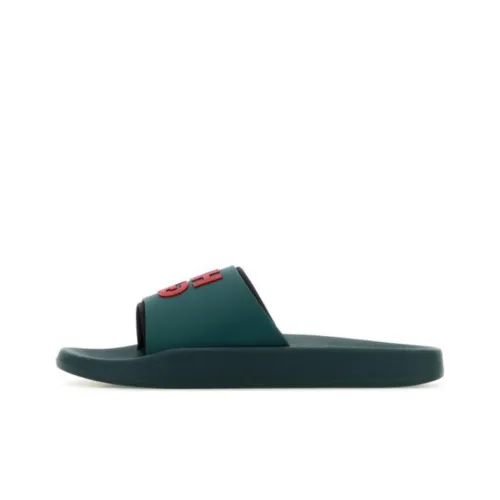 HUGO BOSS Slide Slippers Men's Green