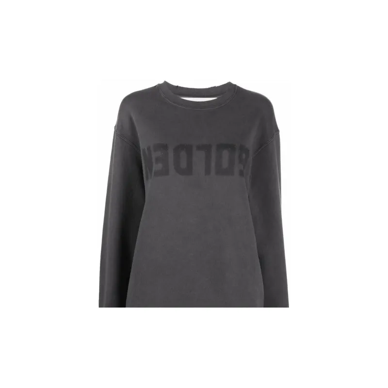 Golden Goose Logo Printed Crewneck Dress-4