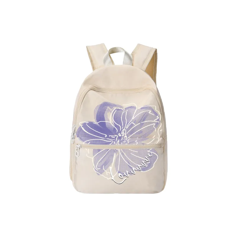 LOVVVVE X TURN UP Collaboration PU Backpack Regular Women's Ecru-0