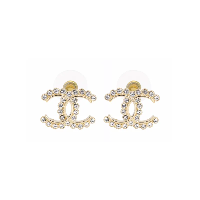CHANEL Earrings Women's Gold-0