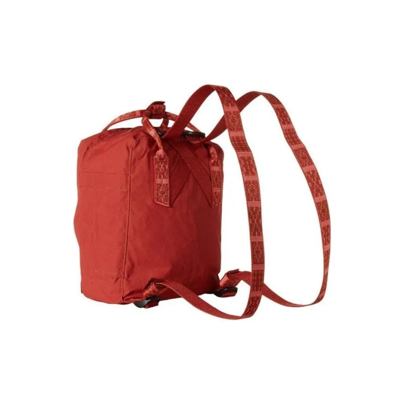 Fjallraven Vinylon Backpack Mini Unisex Deep Red-3