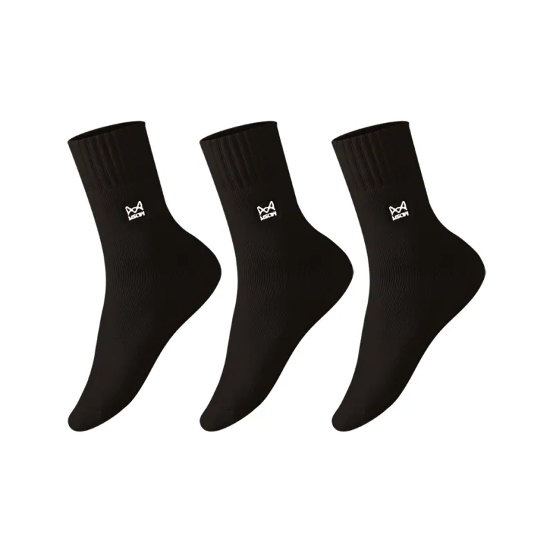 MIIOW Trend Party Series Mid Calf Socks Unisex 3 Pack-16