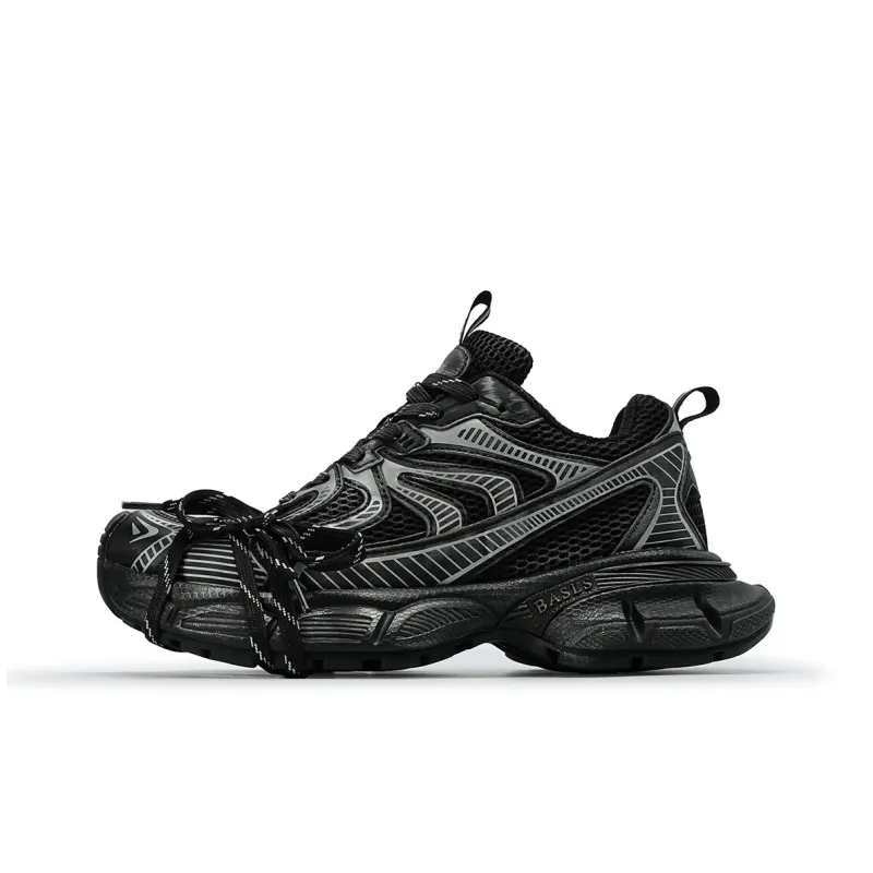 BASLS Bashe Series Lightweight Height Increasing Low Top Chunky Sneakers Unisex-18