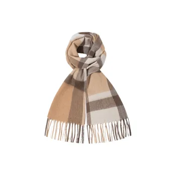 NAME.S 100% Sheep Wool Knit Scarves Unisex Box+Shopping Bag